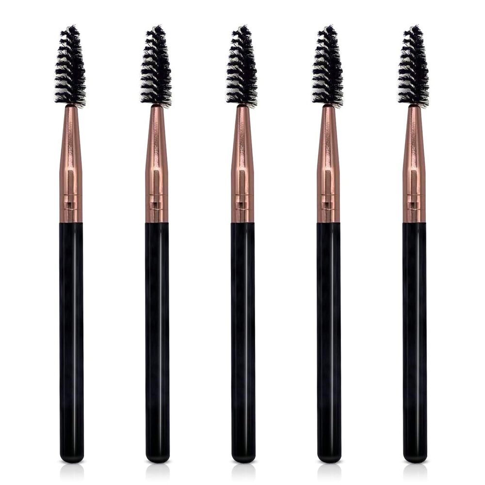 Mascara Brush Wands Makeup Lash Spoolies Set 5Pcs Spooly Eyelash Eyebrow
